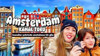 Kanal Turu ile Amsterdam'ı Farklı Bir Açıdan Görmek İster misin? AMSTERDAM  KANAL TURU