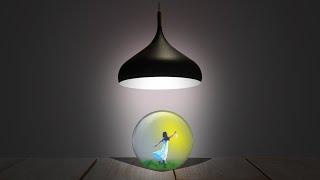 Photo Manipulation Tutorial: Glass Ball with shadow effects