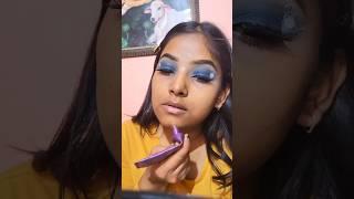 Bluee makeup look️#trending #shorts #trendingshorts #youtubeshorts #viral #makeup #ytshorts#Nishhh