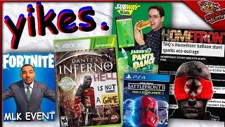 wild video game marketing disasters that backfired...