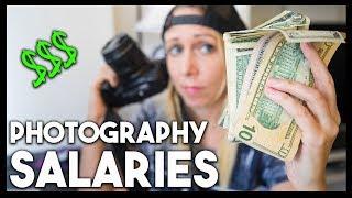 How much money do photographers make? PHOTOGRAPHY SALARIES