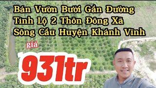 Bán Đất Vườn Khánh Vĩnh Gần Đường Tỉnh Lộ 2 | Hồng Trực BẤT ĐỘNG SẢN Nha Trang