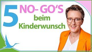 Ernährung: 5 NO-GO'S beim Kinderwunsch!  (Heidi Gößlinghoff)