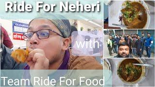 Neheri with Ride For Food