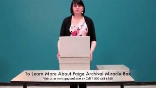 Assembly Instructions: Paige Archival Miracle Box