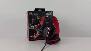  HEADSET GAMER HALION HA-S7 Rojo