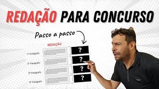 REDAÇÃO para CONCURSO - Guia completo com passo a passo