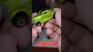 1969 Hot Wheels Classic '36 Ford Coupe #toycarcollector  #hotwheels   #hot rods