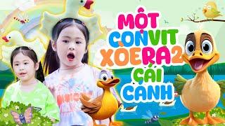 Một Con Vịt Xòe Ra Hai Cái Cánh - Bé Khánh Vy | Nhạc Thiếu Nhi Vui Nhộn Remix Hay Nhất Cho Bé 4K