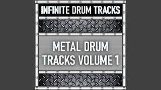 Modern Hard Rock Metal Drum Track 99 BPM Drum Beat (Track ID-672) (Isolated Drums)