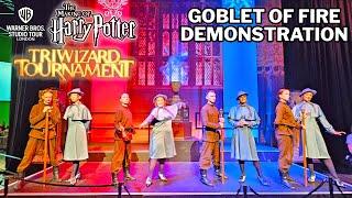 Goblet of Fire Triwizard Tournament at the Warner Bros. Studios Tour London (May 2025) [4K]