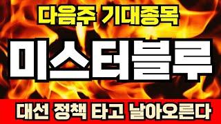 [미스터블루 주가전망] 정부의 신선한 투자 '웹툰'… 웹 콘텐츠의 중추 '미스터블루'