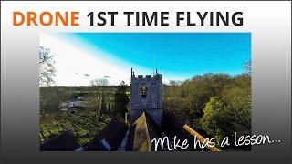 Mike Browne 1st time flying a Photography Drone