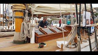 Sampson Boat Co Tally Ho At 2024 Port Townsend Wooden Boat Show