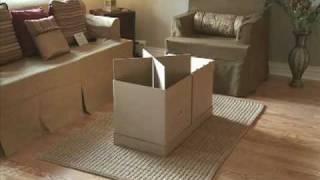 Home staging furniture: Stage an empty house in minutes with cardboard furniture