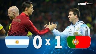 Argentina 0 x 1 Portugal (Messi x C. Ronaldo) ● 2014 Friendly Extended Goals & Highlights HD