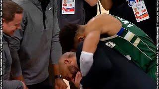 Giannis & Brook Lopez Show Their Love for Coach Darvin Ham 