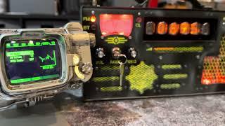 Pip boy 3000 Mk V ￼& fallout radio duet Bmo singing Rises the Moon