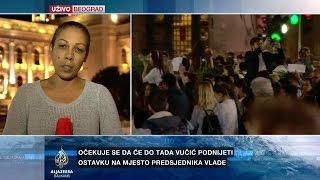 Ćurčić o protestu ispred Skupštine Srbije