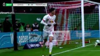 Benjamin Sesko Goal - RB Leipzig vs Eintracht Frankfurt (2-0), Goals Results And Highlights-2024