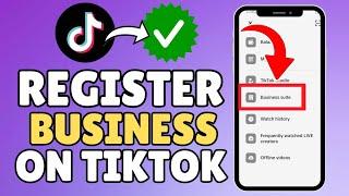 How To Register Business Account On TikTok (2024) Full Guide