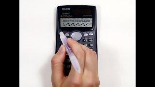 Casio fx-991MS - Display and key test