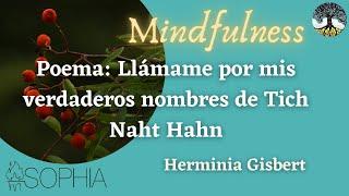 "LLÁMAME POR MIS VERDADEROS NOMBRES" de Tich Nath Hahn. MINDFULNESS sobre el poema meditativo