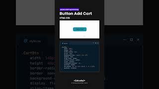 add cart button #html #css #coding #zaicode #frontend #programming #button #cssanimation #hover