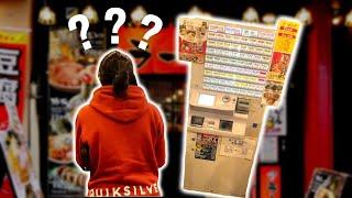 Guide to Ramen Shop in Japan - Using the Food Ticket Vending Machine | Japan