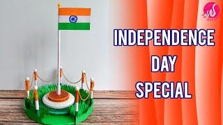 Independence Day Craft || 15th August Special Craft || Indian Tricolour Map || Independence Day Gift