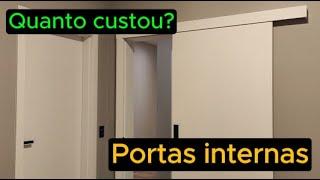 Qual o preço das portas internas da Casa dos Sonhos em Construção?