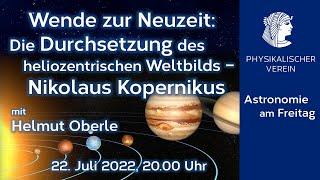 Wende zur Neuzeit: Die Durchsetzung des heliozentrischen Weltbilds – Nikolaus Kopernikus