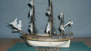 My Revell 1:110 HMS Bounty Build.