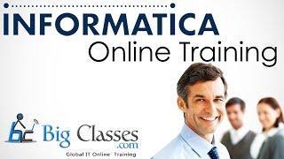 Informatica Online Training | Learn Informatica Powercenter | Informatica Video Tutorials