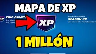 *MAPA DE XP AFK ROTÍSIMO* COMO SUBIR RÁPIDO de NIVEL en FORTNITE! SUBE 1 MILLÓN DE XP! XP CAPÍTULO 6