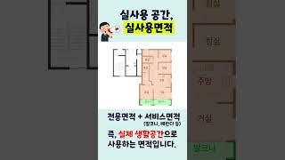 [캐치홈] 전용? 계약? 알기쉬운 캐치홈 부동산 상식 전용면적편!