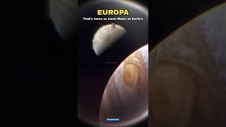 Earth vs Europa  #shorts #space #scienceofinfinity