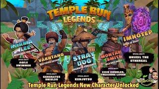 Temple Run Legends New Character Outfit unlocked Temple Run Legends All Characters Unlocked