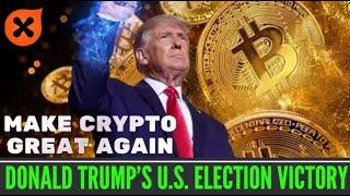 U.S. Now Has a Crypto Friendly President - Donald Trump I Bitcoin Hits New All-Time High