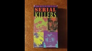 VHS RIP – SERIAL KILLERS V.2 – Simitar Video – Vintage Documentary – Bundy Dahmer Gacy TRUE CRIME!