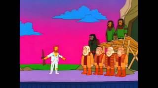 Simpsons - Planet of the Apes, the musical