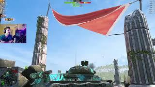 МЕГА КОЛОБАНОВ НА ШОТНОМ ТАНКЕ ● TVP 15XP vs БАБАХИ ● WoT Blitz