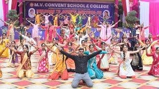 Punjabi Mashup Dance ! MV Convent School Annual Function ! Shailendra Deva !