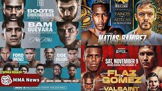 MMA News Latest: Boxing tonight (November 9, 2024): What are the fights lined up?