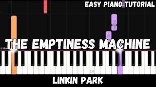 Linkin Park - The Emptiness Machine (Easy Piano Tutorial)