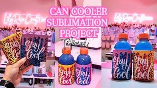 Easy Diy: Sublimating Koozie Can Coolers For Beginners!