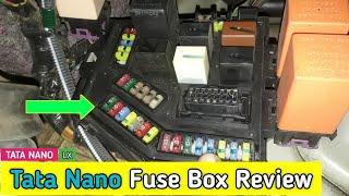 Tata Nano Fuse Box Review | Fuse Box & Relay details | Ballubhai Nt