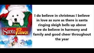 Santa paws I Do Believe In Christmas lyrics (Merry Christmas)