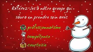 Joyeux Noël de Arguin et associés, arpenteurs-géomètres