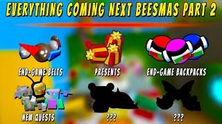 Everything Coming in BEESMAS UPDATE 2 - WHAT'S NEW? | Bee Swarm Simulator Roblox